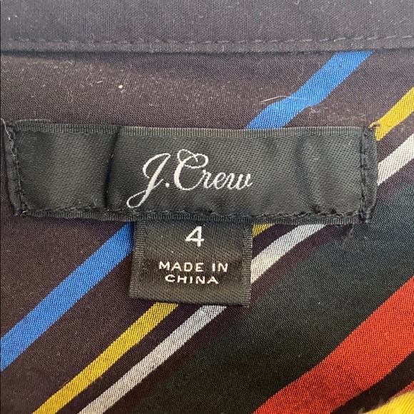 J. Crew plaid high low shirt - Picture 2 of 2